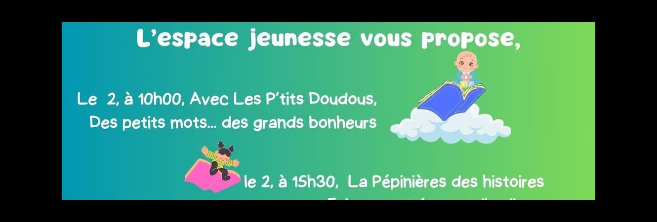 L'espace jeunesse à la Médiathèque Ernest J.PÉPIN