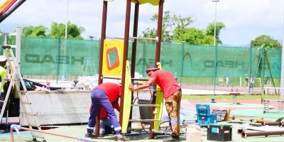 Rénovation de l'aire de jeux