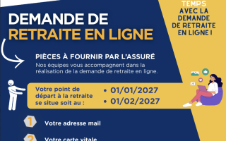 LA SEMAINE DÉDIÉE AUX DÉMARCHES DE RETRAITE EN LIGNE !
