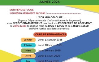 Permanences ADIL : Prochaine date le 14 avril 2025