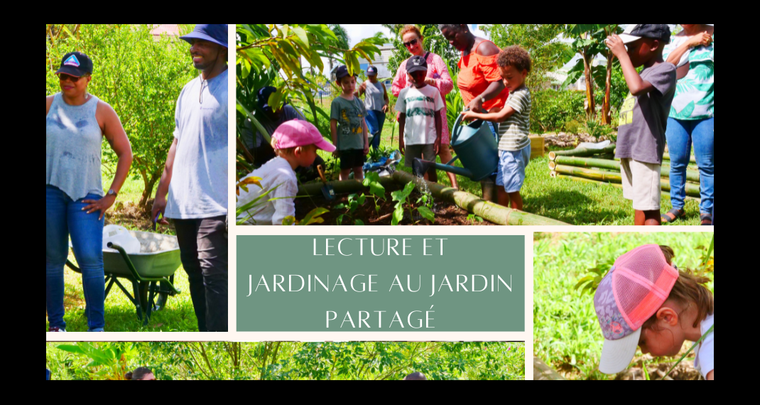 HISTOIRE EN HERBE – Lecture et jardinage au Jardin Partagé