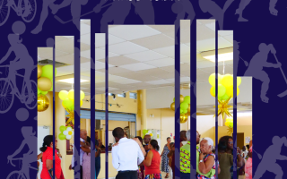 la Salle des fêtes de Lamentin a vibré au rythme du Thé Dansant