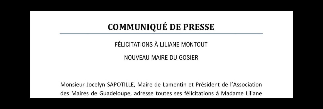 Communiqué
