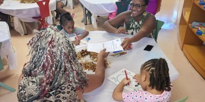 L'atelier "lettre au père noël"