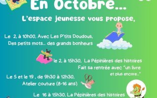 L'espace jeunesse à la Médiathèque Ernest J.PÉPIN