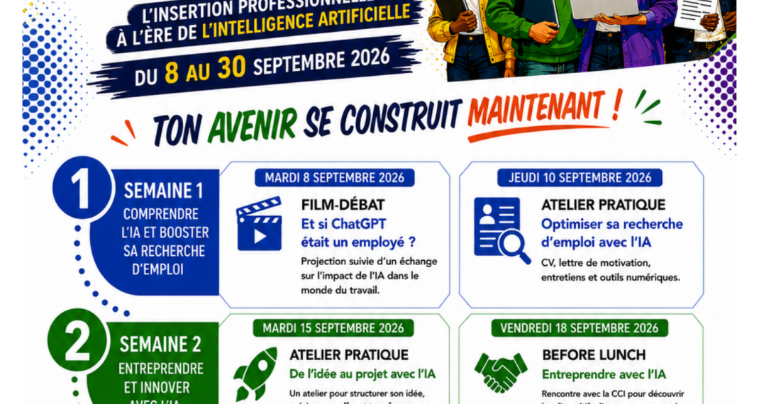 La 5ᵉ édition du Mois de l'Insertion arrive à Lamentin !