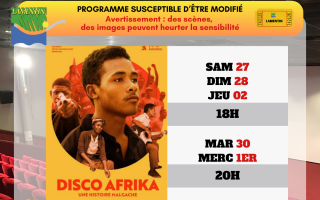 Le programme des films au Ciné-Théâtre de Lamentin