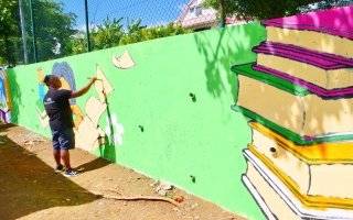 Deuxième séance du projet GRAFF'ACT à la Médiathèque Ernest J. Pépin !