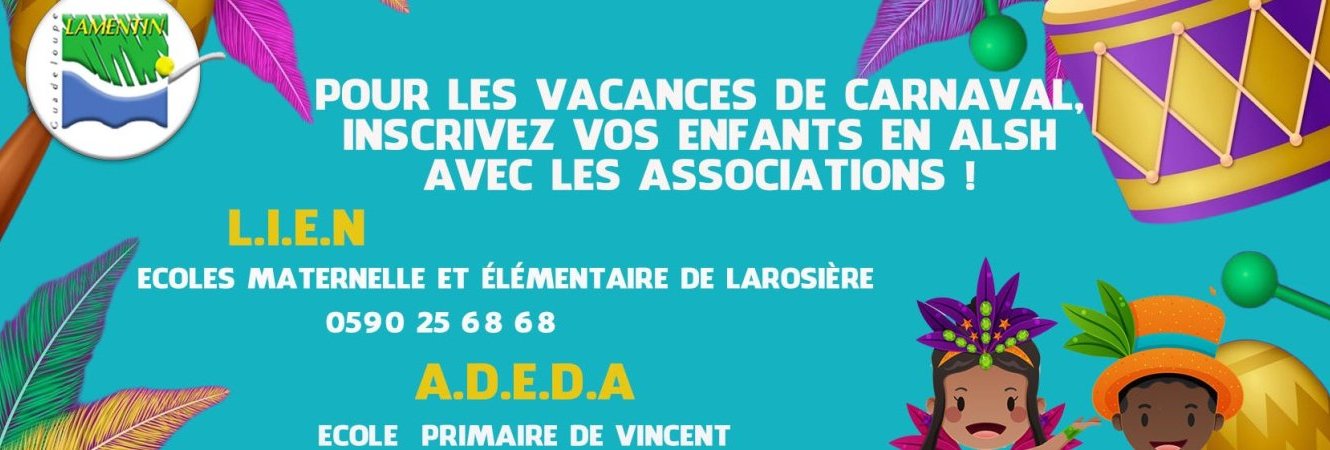 Les vacances de carnaval avec Les associations !