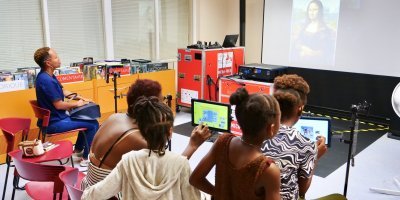 Micro-folie organisé, à la Médiathèque Ernest J.PÉPIN