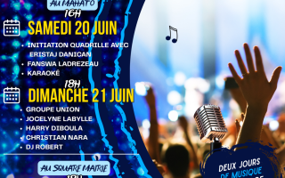 FÊTE DE LA MUSIQUE À LAMENTIN !
