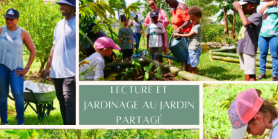 HISTOIRE EN HERBE – Lecture et jardinage au Jardin Partagé