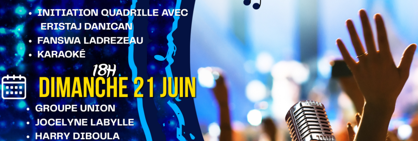 FÊTE DE LA MUSIQUE À LAMENTIN !