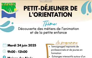 Un moment pour s'informer, échanger, s'inspirer !