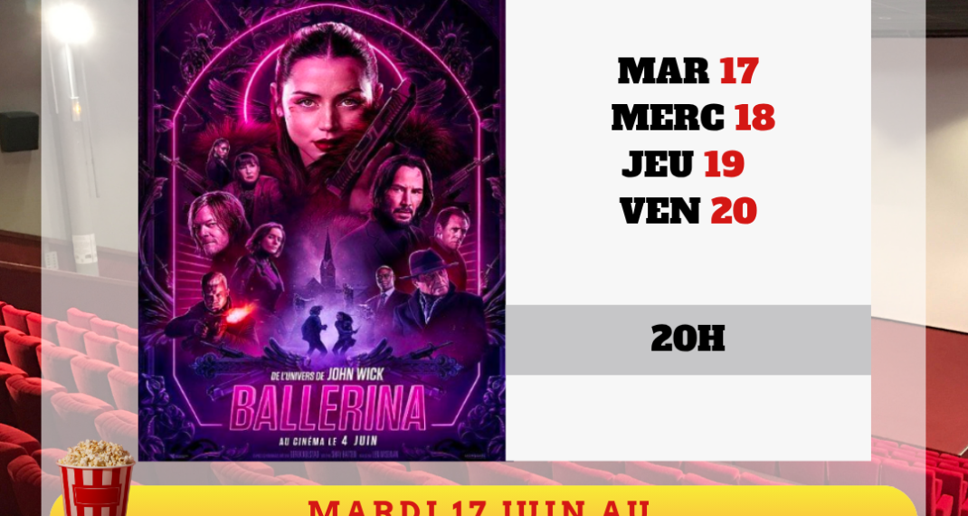 Le programme des filmes au Ciné-Théâtre de Lamentin