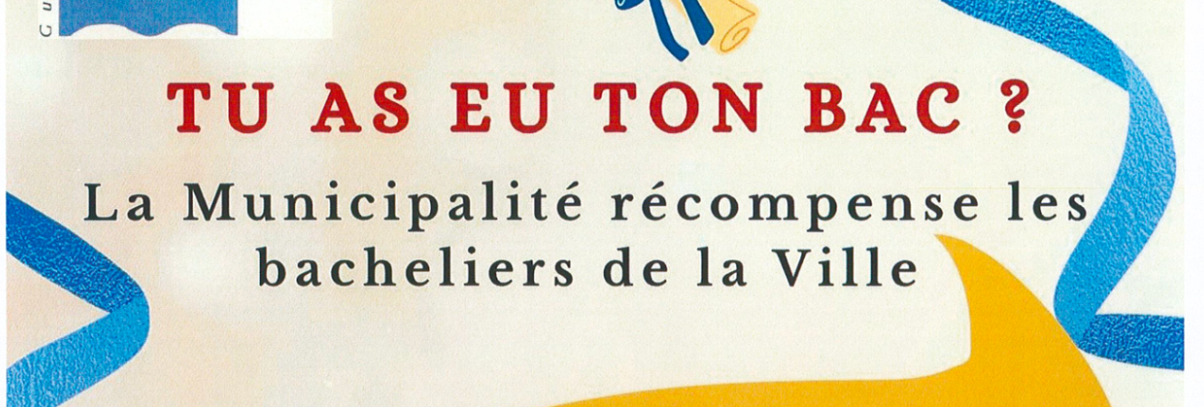 Félicitations aux nouveaux bacheliers !