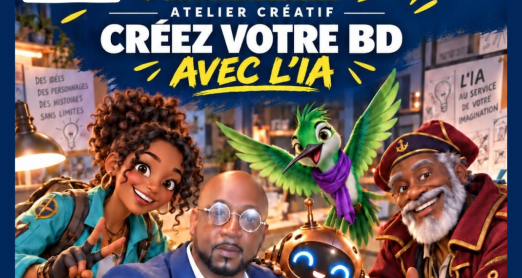 CRÉEZ VOTRE BD AVEC L'IA !