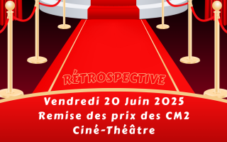 Remise des prix des CM2