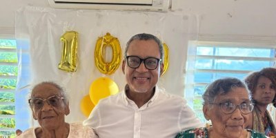 Anniversaire de deux centenaires, Mme Colette ALLARD et Mme Grazella MODESTE,