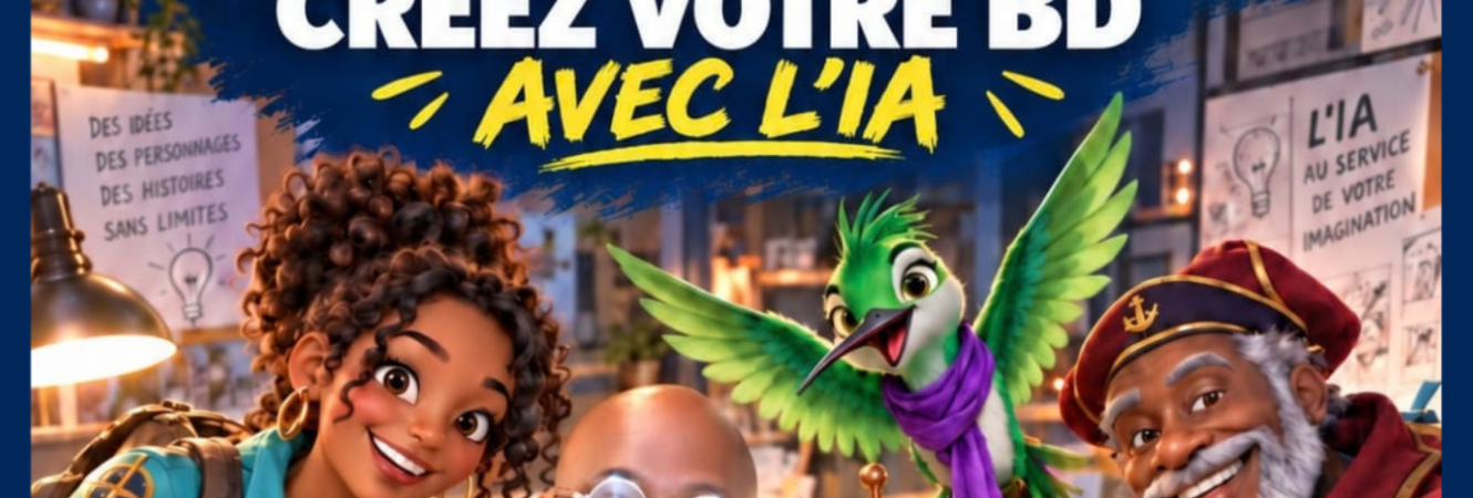 CRÉEZ VOTRE BD AVEC L'IA !