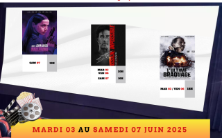 Le programme des films au Ciné-théâtre de Lamentin