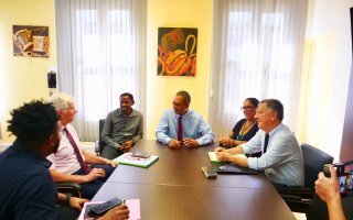 Visite de M.Thierry DEVIMEUX, préfet de région 