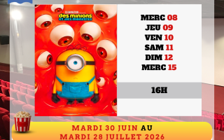 Le programme des films au Ciné-Théâtre de Lamentin