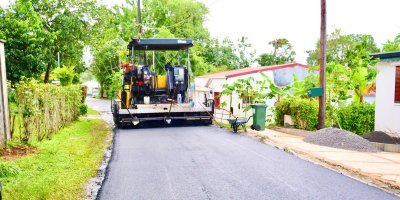 Travaux en cours - route de Boisbert 