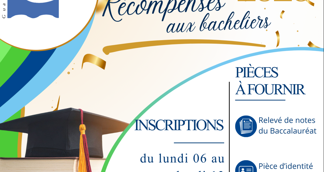 PRIX DU CONSEIL MUNICIPAL 2026 – RÉCOMPENSES AUX BACHELIERS