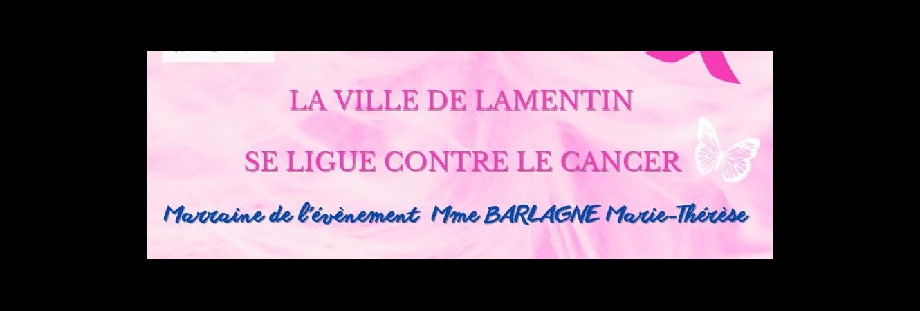 La Ville de Lamentin se ligue contre le cancer