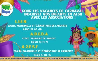 Les vacances de carnaval avec Les associations !