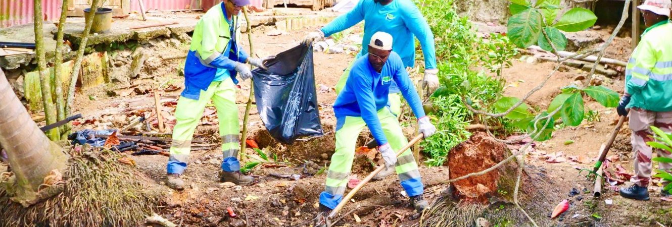 Tri des déchets et nettoyage des berges : la ville de Lamentin passe à l'action 