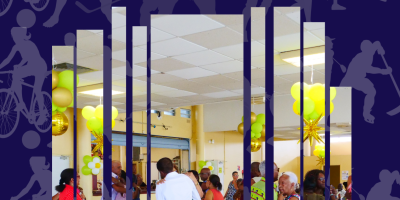 la Salle des fêtes de Lamentin a vibré au rythme du Thé Dansant