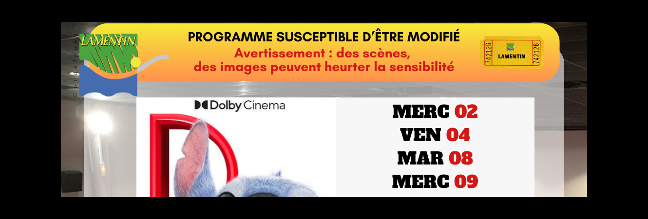 Le programme des films au ciné-théâtre de...