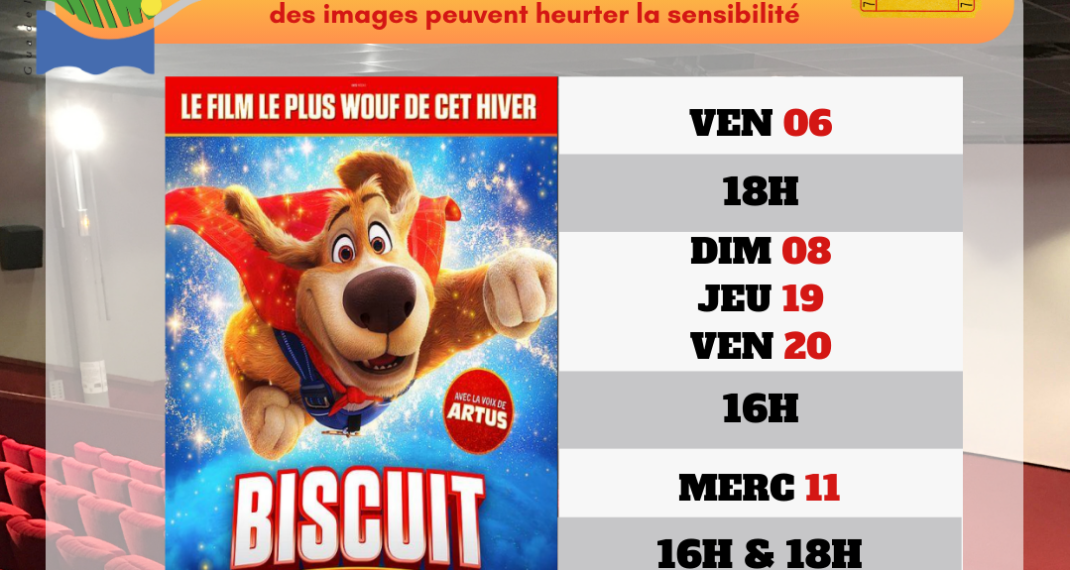 Le programme des films au Ciné-Théâtre de Lamentin