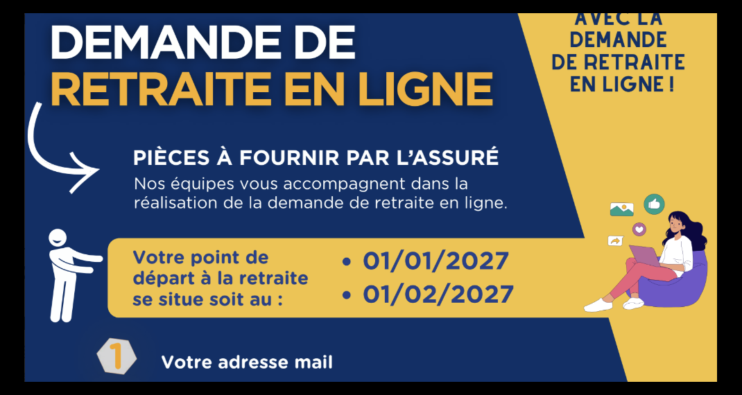 LA SEMAINE DÉDIÉE AUX DÉMARCHES DE RETRAITE EN LIGNE !