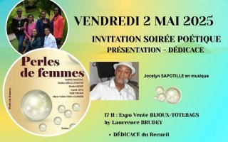 Soirée poétique exceptionnelle autour du recueil “Perles de femmes”