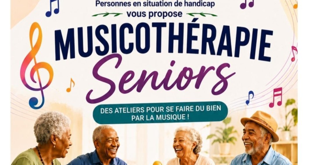 Musicothérapie Seniors au Lamentin 