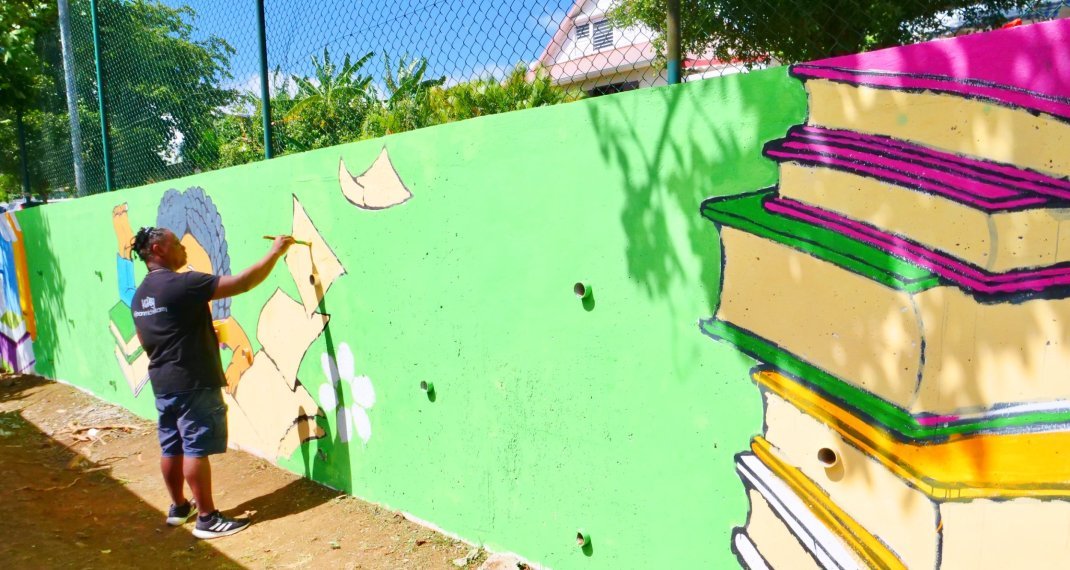 Deuxième séance du projet GRAFF'ACT à la Médiathèque Ernest J. Pépin !