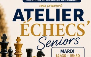 ATELIER ÉCHECS SENIORS À LAMENTIN !