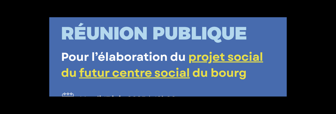 Réunion publique